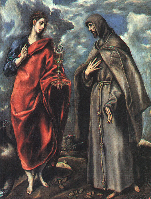 Saints John the Evangelist and Francis